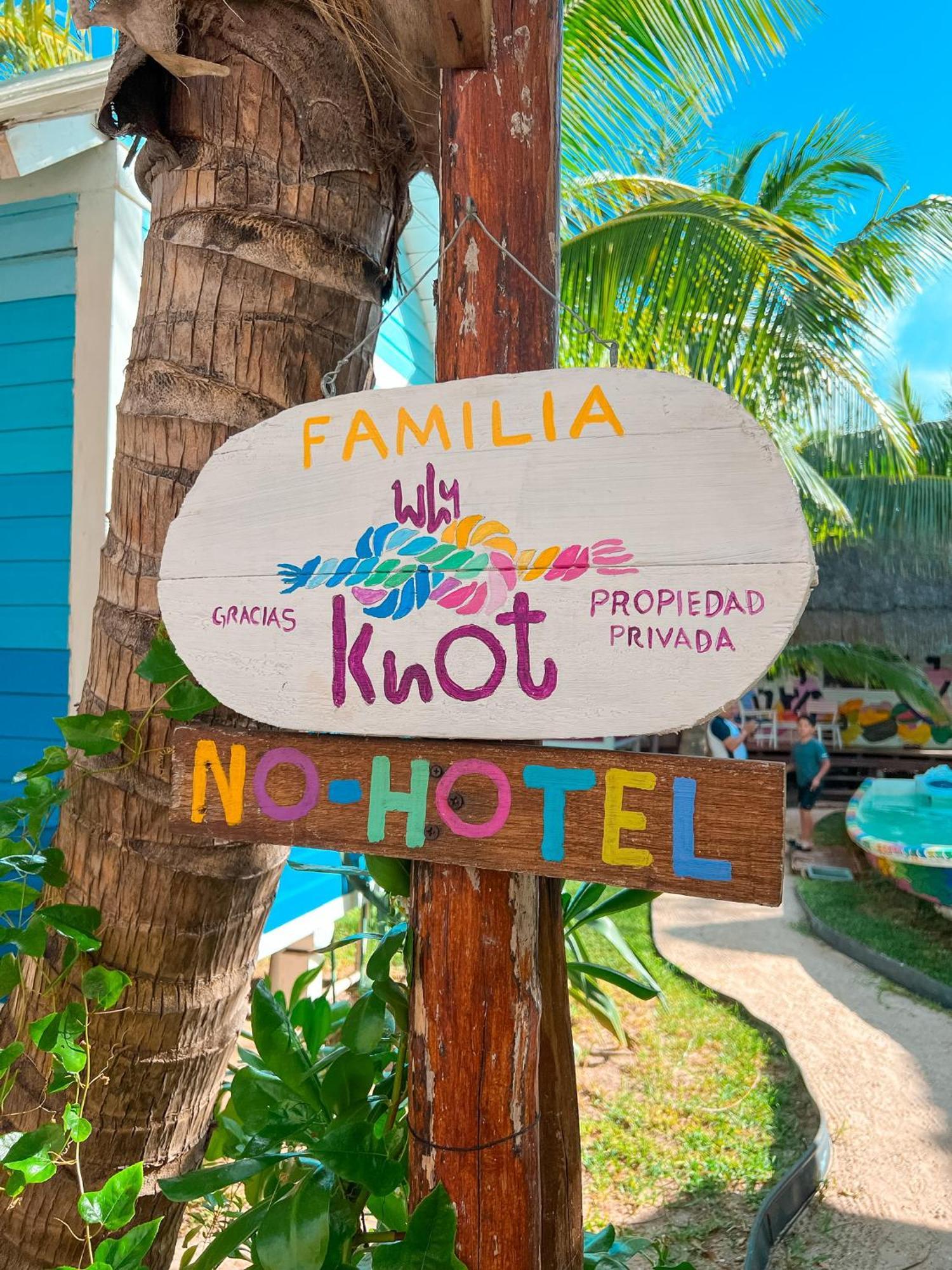 Bed and Breakfast Whyknot Holbox Esterno foto